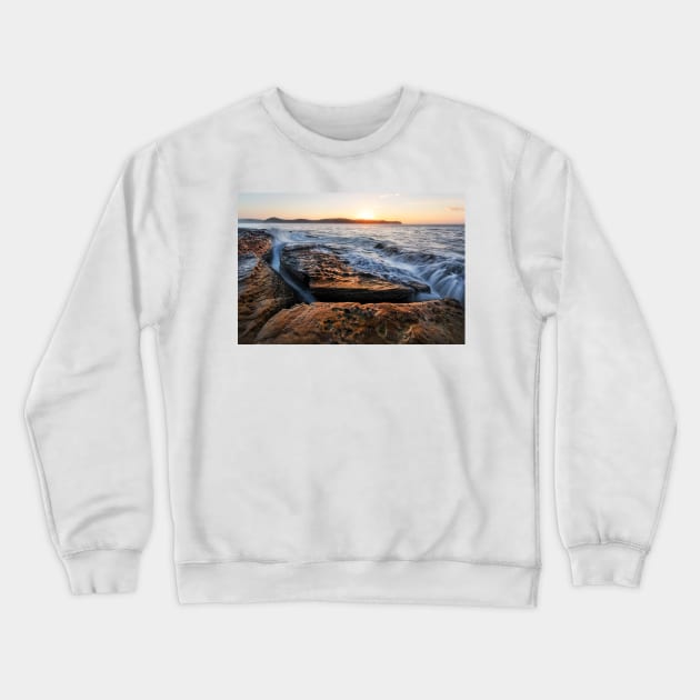 Washing Over Crewneck Sweatshirt by Geoff79